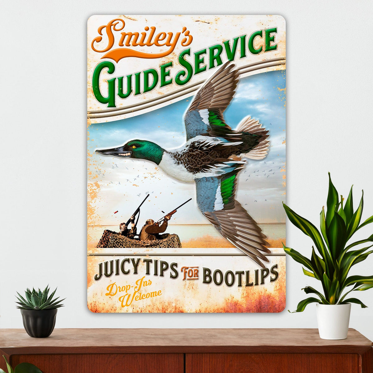 Custom Duck Club Sign | Duck Hunting Sign | 