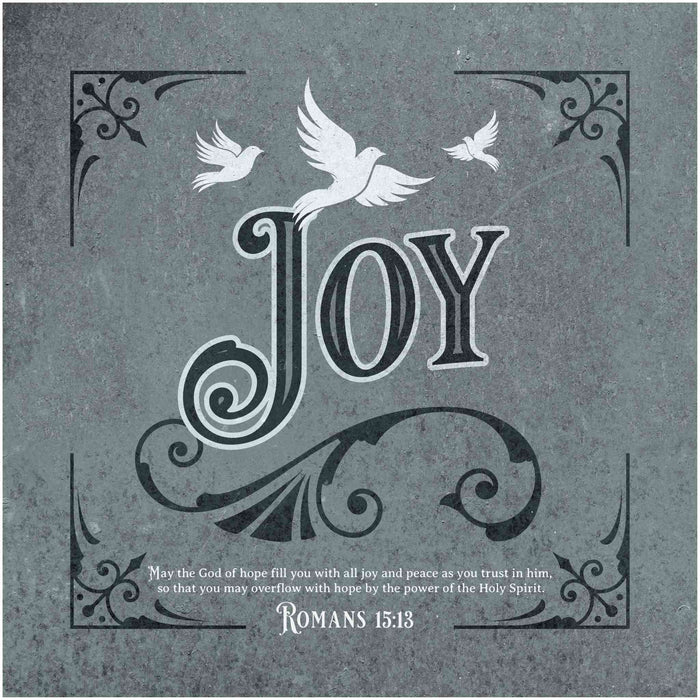 Christian Wall Decor - Joy - Canvas Sign