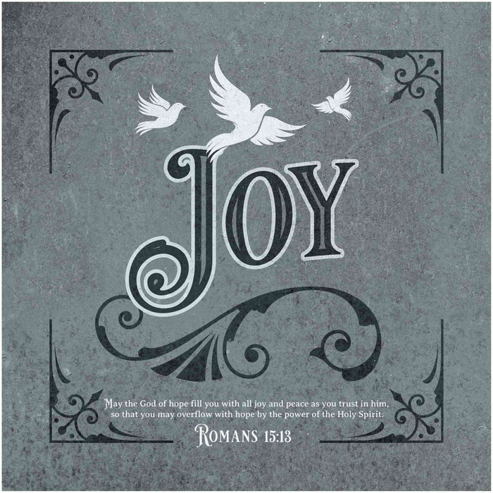 Christian Wall Decor - Joy - Canvas Sign