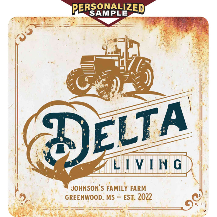 Delta Living - Farmhouse Wall Decor - Metal Sign