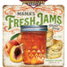 Personalized example of Sunshine Corner's, customizable farm kitchen sign that says, "Mama's Fresh Jams - Served daily - barbara's kitchen - Knoxville, TN - Est. 2022".
