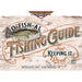 Personalized example of Sunshine Corner's, customizable fish camp sign and bass decor that says, "O-Fish-Al Fishing Guide - Just Keeping It Reel - Nickajack Lake - Chattanooga, Tennessee - Since 2022".