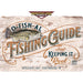 Personalized example of Sunshine Corner's, customizable fish camp sign and bass decor that says, "O-Fish-Al Fishing Guide - Just Keeping It Reel - Nickajack Lake - Chattanooga, Tennessee - Since 2022".