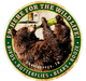 Personalized example of Sunshine Corner's aluminum composite, customizable bear wall decor that says, "I'm Here For The Wild Life! Birds - Butterflies - Bears - Booze - Chattanooga, TN".